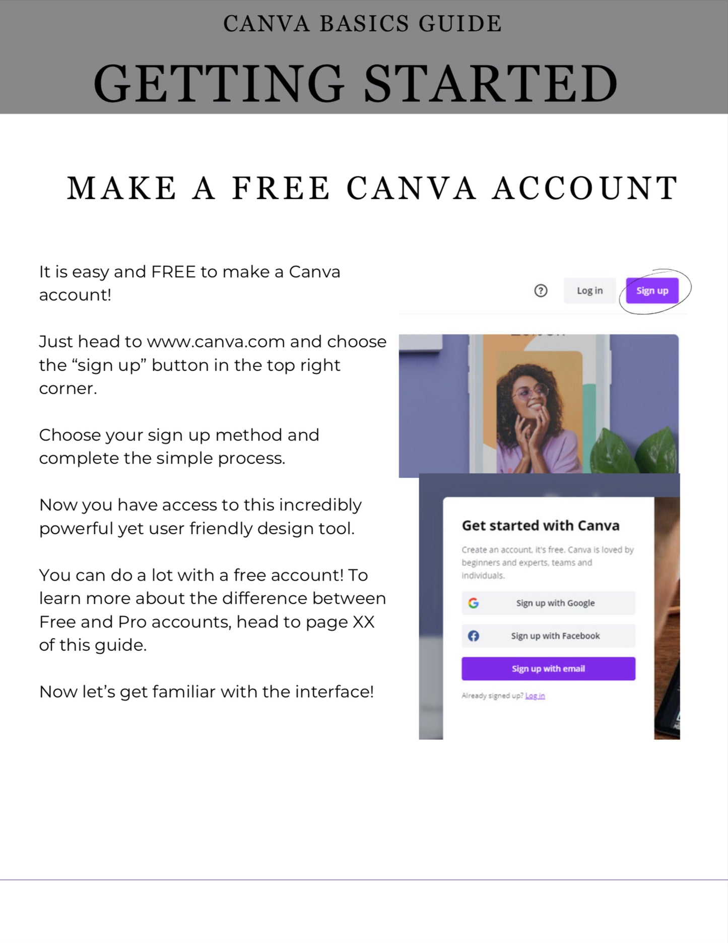 CANVA GUIDE 101 (WITH RESELL RIGHTS)